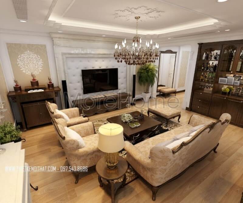 Thiết kế nội thất chung cư G3AB đẹp Mẫu nội thất chung cư